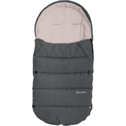 Altabebe Chancelière De Poussette Universelle Hiver Gris Foncé Rose