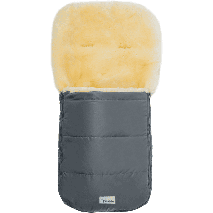 Altabebe Chancelière Pour Poussette Nordkap Agneau, Gris Foncé 1 Altabebe Chancelière Pour Poussette Nordkap Agneau, Gris Foncé