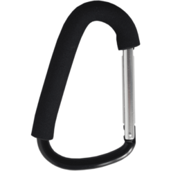 Altabebe Mousqueton Pour Poussette Et Poussette-canne, Noir