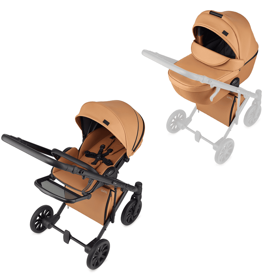 Anex Poussette Duo Combinée 2en1 E/type Caramel 1 Anex Poussette Duo Combinée 2en1 E/type Caramel