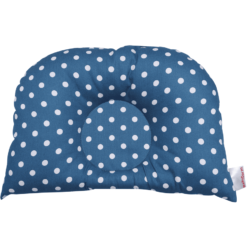 BabyDorm® Cale-tête Pour Poussette BuggyDorm Bonnie Pétrole Pois Blanc