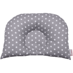 BabyDorm® Cale-tête Pour Poussette BuggyDorm Jonna Gris étoile Blanche