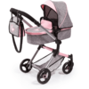 Bayer Design Poussette Pour Poupée Combinée Neo Vario Gris/rose, Papillon