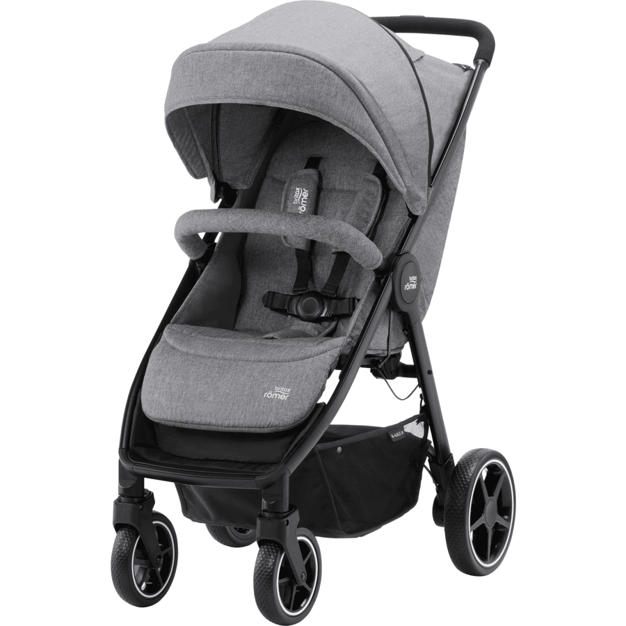 Britax Römer Poussette Compacte B-AGILE M Elephant Grey 1 Britax Römer Poussette Compacte B-AGILE M Elephant Grey