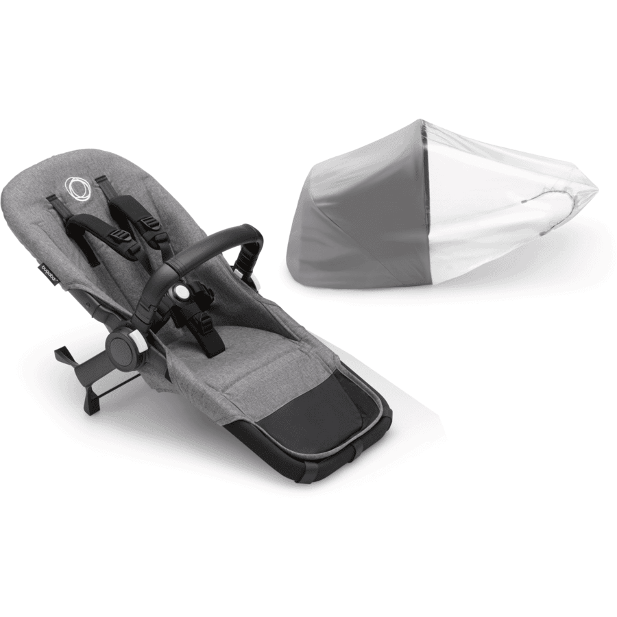 Bugaboo Kit Extension Pour Poussette Donkey 5 Duo Complet Black/Grey Melange 1 Bugaboo Kit Extension Pour Poussette Donkey 5 Duo Complet Black/Grey Melange
