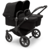 Bugaboo Poussette Double Côte à Côte Donkey 5 Twin Complète Black/Midnight Black