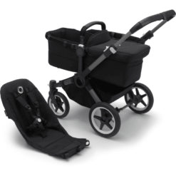 Bugaboo Poussette Duo Combinée 2en1 Donkey 5 Base Graphite/Midnight Black