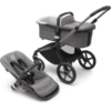 Bugaboo Poussette Duo Combinée 2en1 Fox 5 Base Graphite/Grey Melange