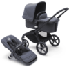 Bugaboo Poussette Duo Combinée 2en1 Fox 5 Siège Graphite/Stormy Blue