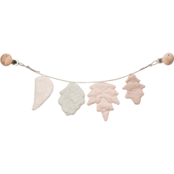 Cam Cam Copenhagen Cam Cam Chaîne De Poussette Feuilles OCS Mix Rose