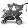 CHILDHOME Habillage Pluie Pour Poussette Childwheels Quadruple Transparent