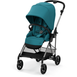Cybex GOLD Poussette Compacte Melio Taupe Black River Blue