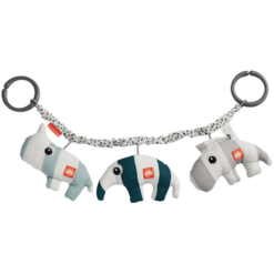 Done By Deer™ Chaîne De Poussette Deer Friends, Bleu