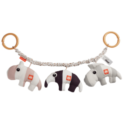 Done By Deer™ Chaîne De Poussette Deer Friends, Rose