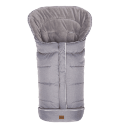 Fillikid Chancelière Pour Poussette Universelle Hiver K2 Soft éponge Mélange Gris Clair