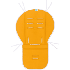 Fillikid Matelas D'assise De Poussette Réversible Mousseline Curry 74x48 Cm