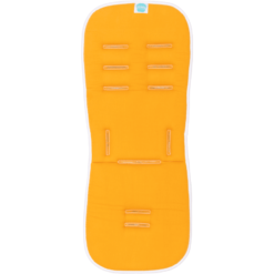 Fillikid Matelas D'assise De Poussette Réversible Mousseline Curry