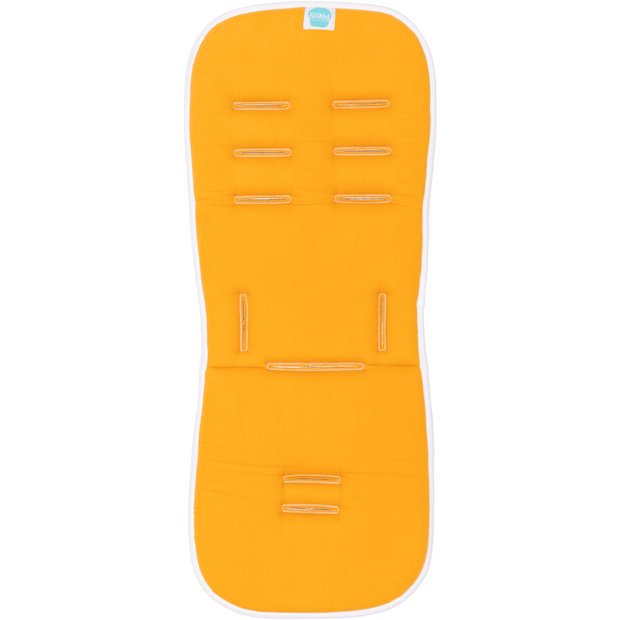 Fillikid Matelas D'assise De Poussette Réversible Mousseline Curry 1 Fillikid Matelas D'assise De Poussette Réversible Mousseline Curry