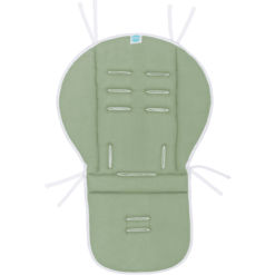 Fillikid Matelas D'assise De Poussette Réversible Mousseline Sauge 74x48 Cm
