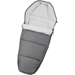 GESSLEIN Chancelière De Poussette Universelle Sleepy, Mélange Gris