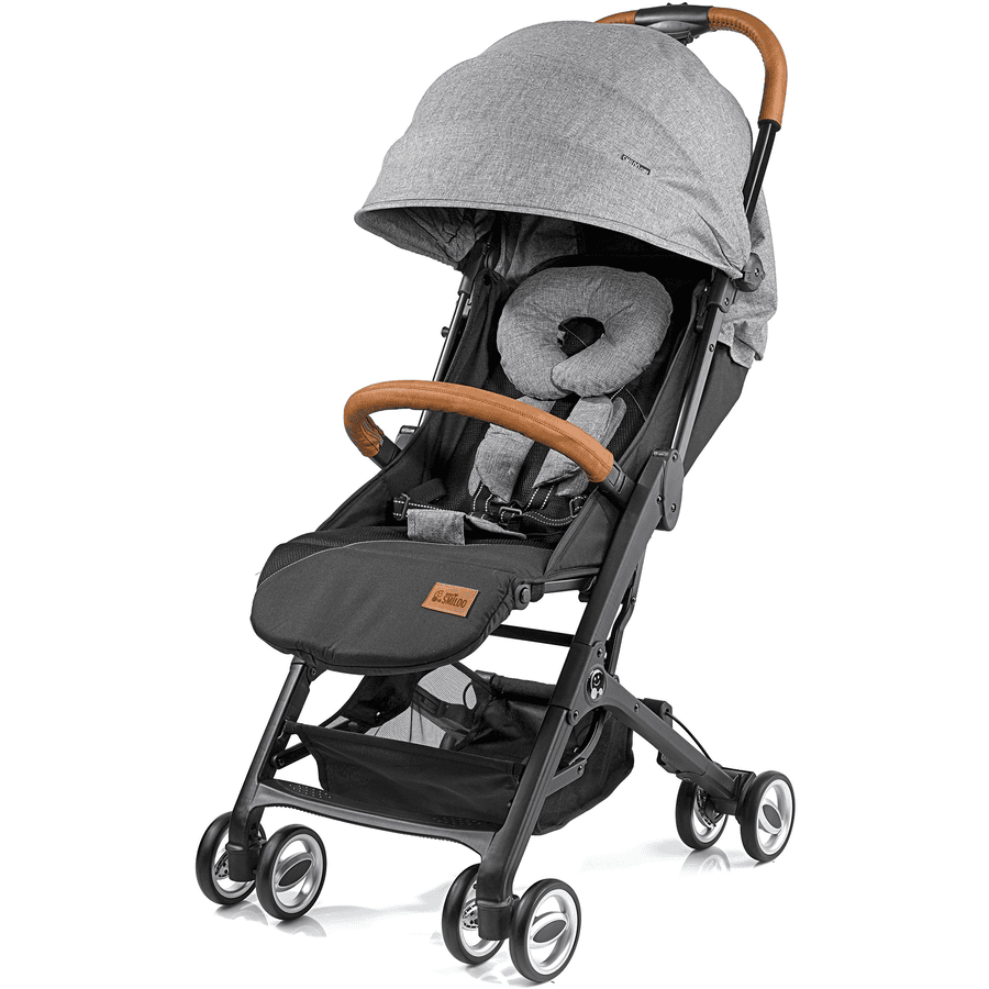 GESSLEIN Poussette Compacte SMILOO CUBY, Mélange Gris 1 GESSLEIN Poussette Compacte SMILOO CUBY, Mélange Gris