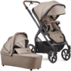 GESSLEIN Poussette Duo Combinée 2en1 FX4 Life, Sable