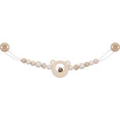 Goki Chaîne De Poussette Tête D'ours Avec Clips