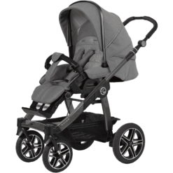 Hartan Poussette Racer GTS Cozy Grey Châssis Noir (210)