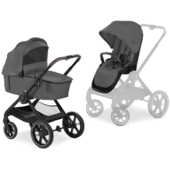 Hauck Poussette Duo Combinée 2en1 Walk N Care Air Set Dark Grey