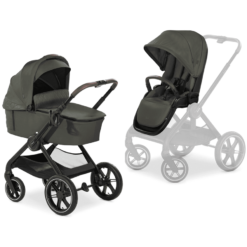 Hauck Poussette Duo Combinée 2en1 Walk N Care Air Set Dark Olive
