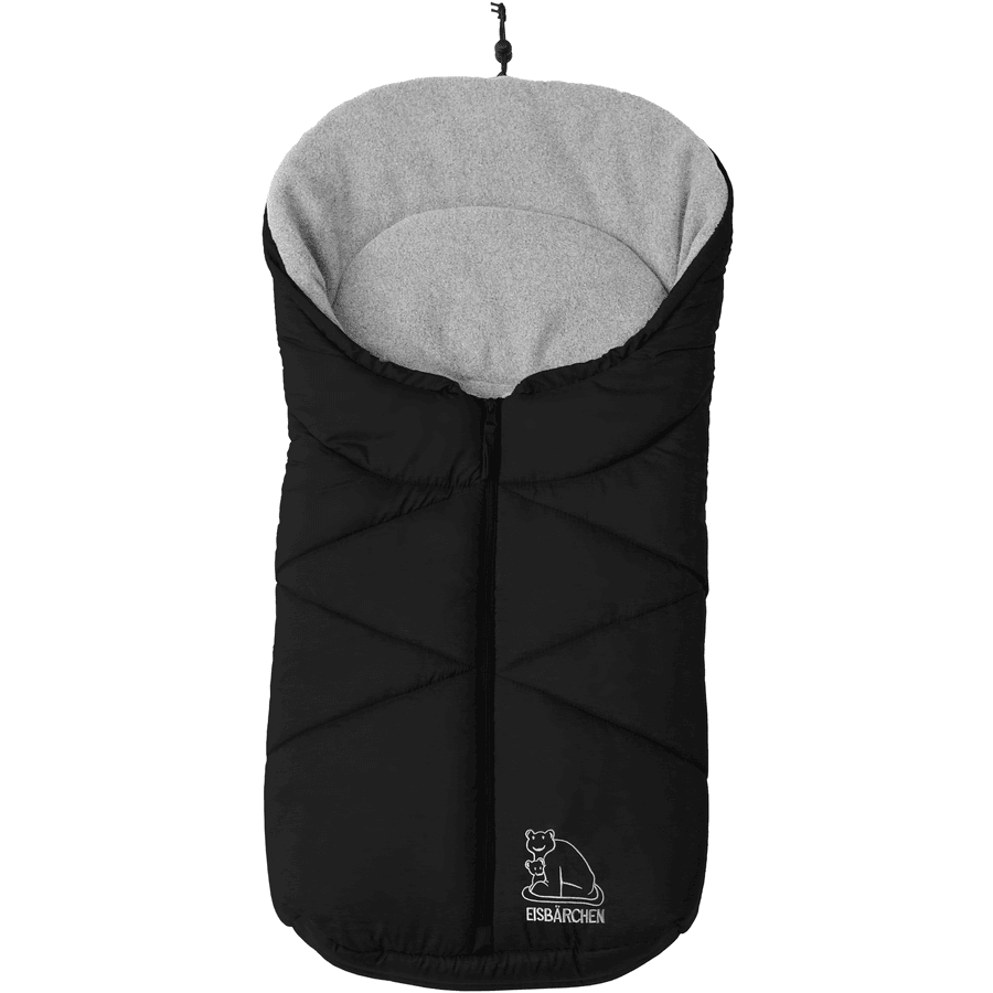 Heitmann Chancelière De Cosy/poussette Universelle Ourson Polaire Noir 1 Heitmann Chancelière De Cosy/poussette Universelle Ourson Polaire Noir