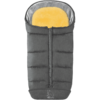 Heitmann Chancelière De Siège Auto/poussette Universelle Confort 2en1 Doublure Agneau Mélange Gris
