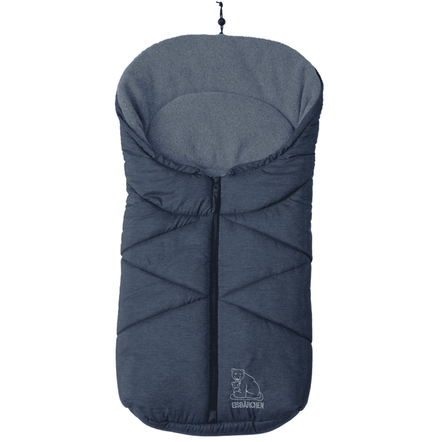 Heitmann Chancelière Pour Cosy/poussette Universelle Ourson Polaire Mélange Bleu 1 Heitmann Chancelière Pour Cosy/poussette Universelle Ourson Polaire Mélange Bleu