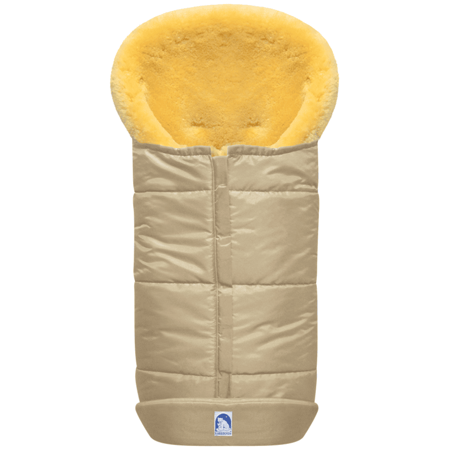 Heitmann Chancelière Pour Poussette Agneau Premium Beige 1 Heitmann Chancelière Pour Poussette Agneau Premium Beige