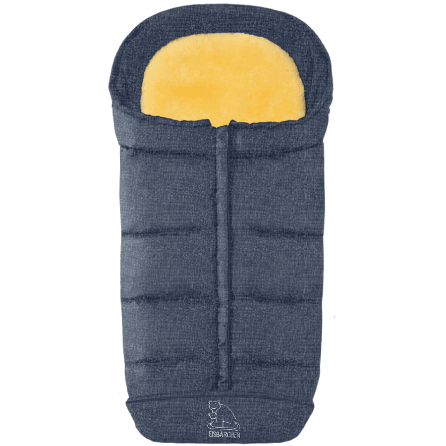 Heitmann Chancelière Pour Poussette Hiver Confort 2en1, Mélange Bleu 1 Heitmann Chancelière Pour Poussette Hiver Confort 2en1, Mélange Bleu
