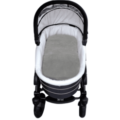 HEITMANN Matelas De Poussette Agneau Gris 73x33 Cm