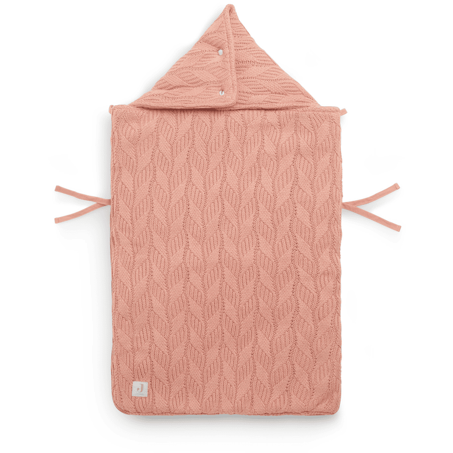 Jollein Chancelière De Poussette Universelle Spring Knit Rosewood 1 Jollein Chancelière De Poussette Universelle Spring Knit Rosewood