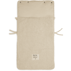 Jollein Chancelière De Siège Auto/poussette Universelle Gr.0+ 3/5 Bouclé Naturel