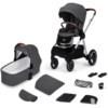 Kinderkraft Poussette Duo Combinée 2en1 EVERYDAY Dark Grey