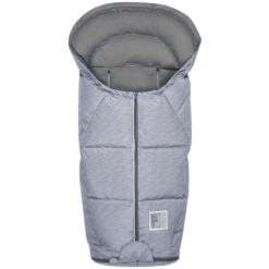 Odenwälder Chancelière De Poussette Universelle Donny Lux Fashion Modern Blizzard Gris Cool