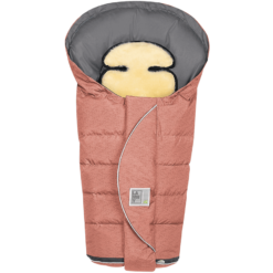 Odenwälder Chancelière De Poussette Universelle Lammy Lux Fashion Modern Blizzard Rouille