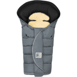 Odenwälder Chancelière De Poussette Universelle Lammy Lux Fashion Modern Graphic Grey