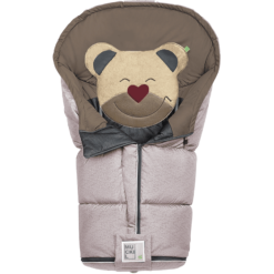 Odenwälder Chancelière De Poussette Universelle Mucki L Fashion Modern Blizzard Chocolat Doux