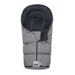 Odenwälder Chancelière Pour Poussette Lo-Go Glencheck-graphite
