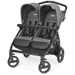 Peg Perego Poussette Double Côte à Côte Book For Two Quarz