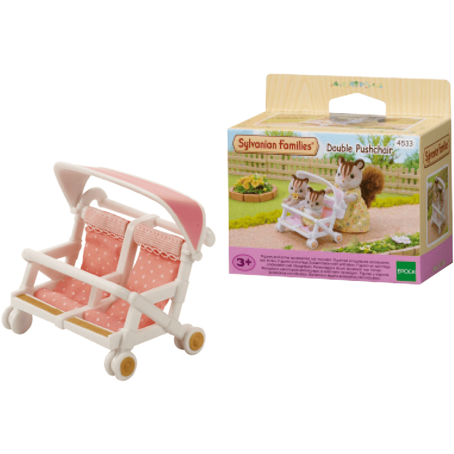 Sylvanian Families® Figurine Poussette Double 4533 1 Sylvanian Families® Figurine Poussette Double 4533
