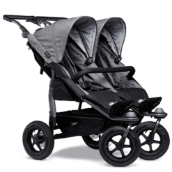 Tfk Poussette Double Côte à Côte Duo Air Premium Gris 2020