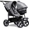 Tfk Poussette Double Côte à Côte Duo Ecco Gris