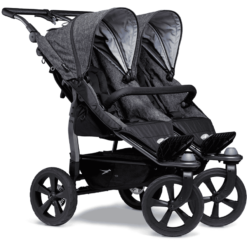 Tfk Poussette Double Côte à Côte Duo Ecco Premium Anthracite