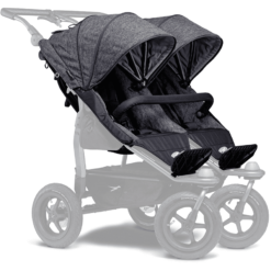 Tfk Siège De Poussette Double Duo Premium Anthracite 2020